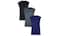 Galaxy by Harvic Performance Men's Muscle T-Shirt 3 Pack